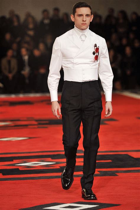 prada men's villain runway|prada runway show.